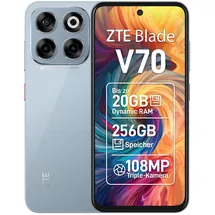 ZTE Blade V70 8 GB RAM 256 GB Stardust Gray