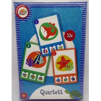 Comic Quartett - Ocean Wildlife - toy universe 32 Blatt Quartett - NEU