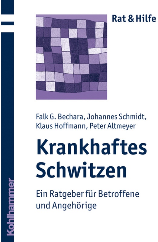 Krankhaftes Schwitzen - Falk G. Bechara, Johannes Schmidt, Klaus Hoffmann, Taschenbuch