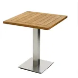 Niehoff Bistro Tisch Klapptisch 95 x 95 x 76 cm Teak geölt