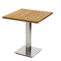 Niehoff Bistro Tisch Klapptisch 95 x 95 x 76 cm Teak geölt