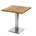 Bistro Tisch Klapptisch 95 x 95 x 76 cm Teak geölt