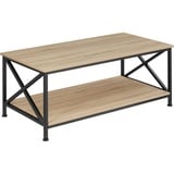 Tectake Couchtisch Pittsburgh 100x55x45,5cm 1