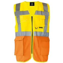 Korntex Executive Hi-Viz Safety Vest - signal yellow;signal orange - XXL