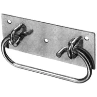 Lüsebrink LÜSEBRINK, Kistengriffe Nr.84/5,schwer L120mm,B42mm,GriffØ4,8mm Griffl.