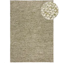 KADIMA DESIGN Kadima Wollteppich 160 x 230 cm Grün