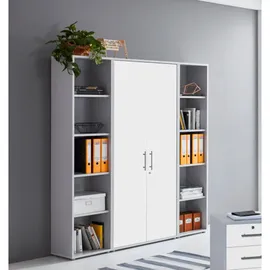 MID.YOU Büro Office Edition Set 3, Grau/Weiß