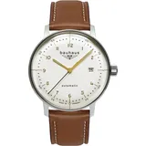 Bauhaus 2064-1 Herren-Armbanduhr Automatik mit Lederband