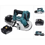 Makita DPB 183 G1 Akku Bandsäge 18 V 66 mm Brushless + 1x Akku 6,0 Ah - ohne Ladegerät