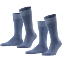 Falke Happy Socken 2er Pack Blau 39-42