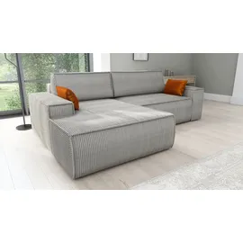 mebloland Ecksofa TOR mit Schlaffunktion. Farbe: Grey. - Grau