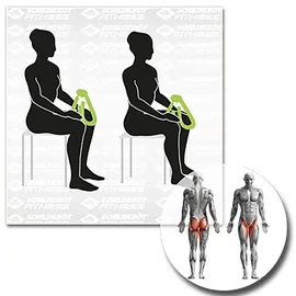 Schildkröt Fitness Leg-Trainer grün/schwarz 960046