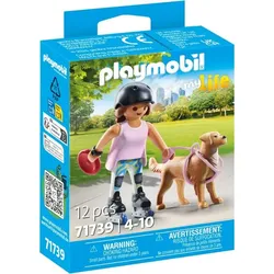 PLAYMOBIL 71739 Inlinerin mit Retriever