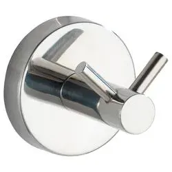 WENKO Wandhaken Bosio Shine Duo Edelstahl Silber