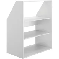 Gami Kleiderschrank UNDER Schrägschrank mit einer Tür weiß 91