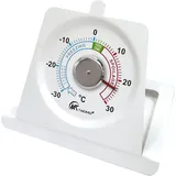 Analoges Thermometer für Kühlschrank, Gefrierschrank oder Gefrierschrank (zum Aufhängen am Kühlschrank, Gefrierschrank, Weinkeller, Minibar,