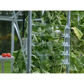 Vitavia Lamellen-Wandfenster 61 cm x 45 cm Alu-Blank