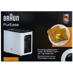 Braun Toaster HT3000 Toaster weiß