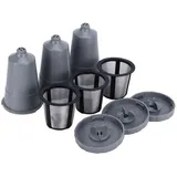 Kaffeekapsel,Kaffeefilter,Nachfüllbarer Kaffeefilter,Wiederverwendbarer Kaffeefilter,Kaffeekapseltasse,Kaffeekapselset
