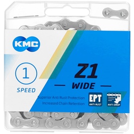 KMC Z1 Wide EPT 128 Single Speed Kette silber