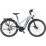 KTM Macina Tour P510 Trapez, L56 | azzurro silver matt, 28"
