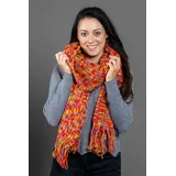 COLLEZIONE ALESSANDRO Italienischer Schal Becky kuschelweich, mit Fransen