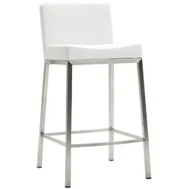 miliboo Design-Hocker 66 cm Weiß 2er-Set EPSILON