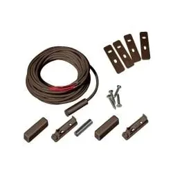 ABUS MK1010B Magnetkontakt Öffnungsmelder VDS-B / braun Tür Fenster