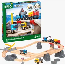 BRIO Straßen und Schienen Steinverlade Set (33210)