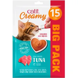 Catit Creamy Leckpaste mit Thunfisch 15 x 10 g