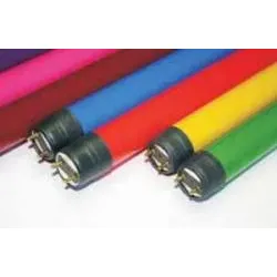 Leuchtstoffröhre mit Splitterschutz 30W G13 895x26mm T8 gelb