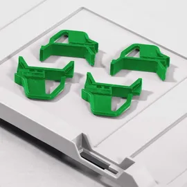 Proregal SparSet 40x Schiebeschnappverschluss Grün für Eurobox NextGen (4er Set)