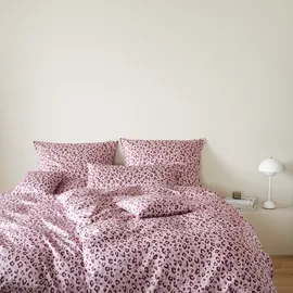 ELEGANTE Leolook Tiere Rosa 135 x 200 cm + 80 x 80 cm