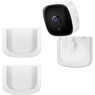 2er-Pack Selbstklebende Wandhalterung für Tapo C100, C110 Innenkamera – Bohrenfrei, Einfache Installation, Fensterhalterung für TP-Link Kamera