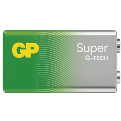 GP Batteries 9 V Batterie-Block »Super Alkaline«, 2.55x4.85 cm