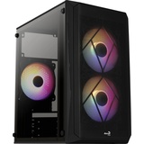 AeroCool CS107 Lüfter LED RGB, Acrylfenster (ACCS-PC14032.11 / CS-107-A-BK-v2)