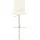 deluke Barhocker Creme Metall, 40x93x49 cm, Esszimmer, Barmöbel, Barhocker