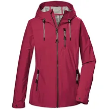 G.I.G.A. DX Damen Softshelljacke/Outdoorjacke mit Kapuze GS 74 WMN SFTSHLL JCKT, pink, 46