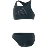 adidas Performance Big Bars Kids Bikini Aurora Ink 116