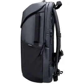 Trust Jersey Rucksack für den Alltag für Notebooks bis zu 17 Zoll, Schwarz