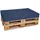 TexDeko Palettenkissen 120 x 80 x 12 cm blau 1 St.