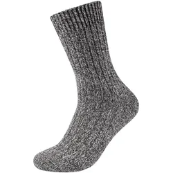 camano Cosy Mouline Boot Crew Socken 9801 - anthracite 39-42