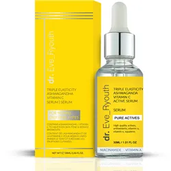 Dr. Eve_Ryouth Triple Elasticity Ashwagandha Vitamin C Potentes aktives Anti-Aging Serum 30 ml Unisex
