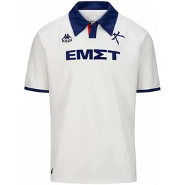 Kappa Athens Kallithea FC Auswärtstrikot 2024/25 weiß Herren Gr. XL
