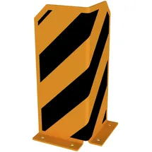 Schake Anfahrschutzwinkel, Aufdübeln Höhe 400 mm Gelb-Schwarz