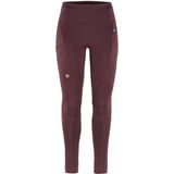 Fjällräven Damen Abisko Tights (Größe XL, rot)