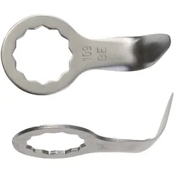 Fein Schneidmesser gerade Form Gebogen, 2-Stück - 63903109018