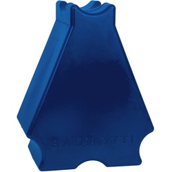 Stangenblock aus Kunststoff, Block für Hindernisstangen, Cavaletti-Block, Sprunghöhe 40cm, blau