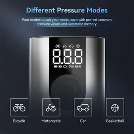 Cycplus A8 Mini Kompressor - Black - One Size