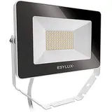 ESYLUX LED Strahler Metall 30W 3000lm inkl. Bewegungsmelder weiß